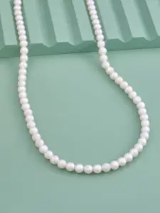 Kushal's Fashion Jewellery Copper Gold-Plated Necklace