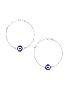 GIVA Silver-Plated Anklet