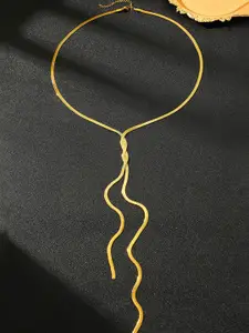 StyleCast Brass Brass-Plated Necklace