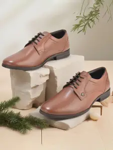 Woodland Men Lace-Up Formal Derby Shoes