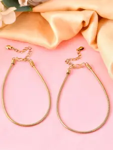 VOJ Copper-Plated Anklet