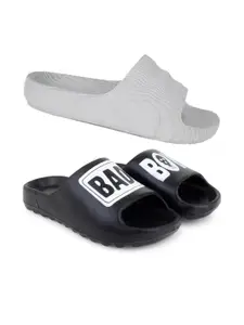 Pampy Angel Men Set of 2 Rubber Flip Flops