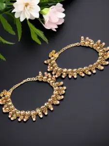Bhana Fashion Gold-Plated Anklet