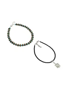 HIGH TRENDZ Artificial Beads Anklet