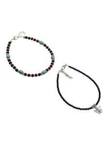 HIGH TRENDZ Artificial Beads Anklet