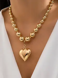 StyleCast Brass Brass-Plated Necklace