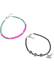 HIGH TRENDZ Artificial Beads Anklet