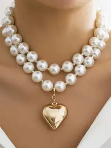 StyleCast Copper-Plated Layered Necklace