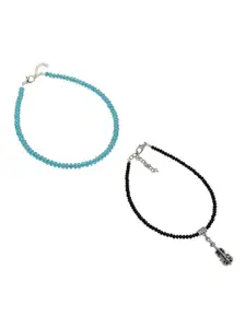 HIGH TRENDZ Artificial Beads Anklet