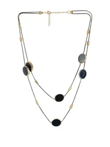 JIYANSHI FASHION Gold-Plated Layered Necklace