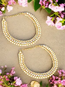 Bhana Fashion Gold-Plated Anklet