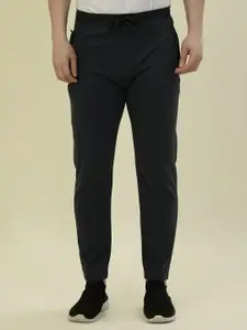 Albion By CnM Men Pure Cotton Mid-Rise Track Pants