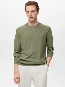 MANGO MAN Round Neck Sweaters