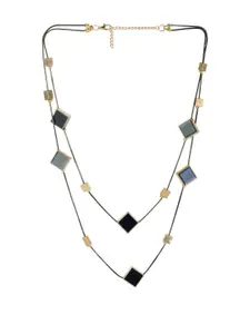 JIYANSHI FASHION Women Gold-Plated Layered Statement Necklace