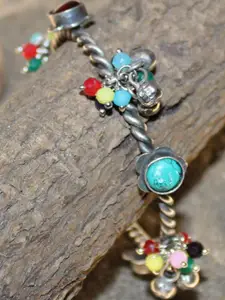 gurjari jewellers Women Multi Crafted Antique & Tribal Theme Aesthetic Oxidised Bracelet