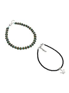 HIGH TRENDZ Artificial Beads Anklet