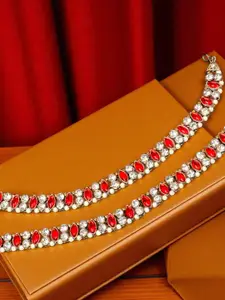 Bhana Fashion Gold-Plated Anklet