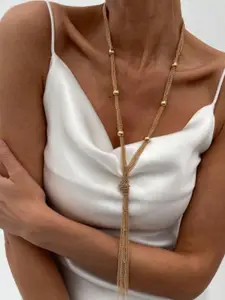 StyleCast Brass Brass-Plated Necklace