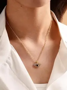 Vembley Gold-Plated Alloy Necklace