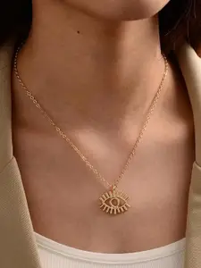 Vembley Gold-Plated Alloy Necklace