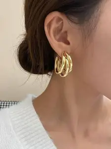 Vembley Circular Hoop Earrings