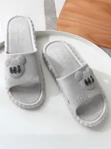 WOLVESDEN Women Embellished Slip-On