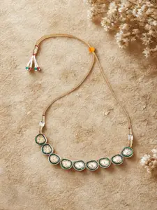 DUGRISTYLE Gold-Plated Handcrafted Necklace