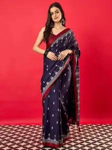 Anouk Ethnic Motifs Zari Bhagalpuri Saree