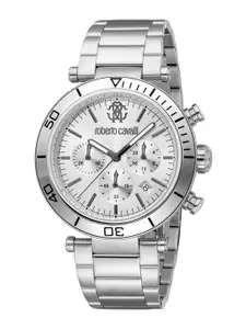 Roberto Cavalli Men Dial & Stainless Steel Analogue Watch RC5G128M0045