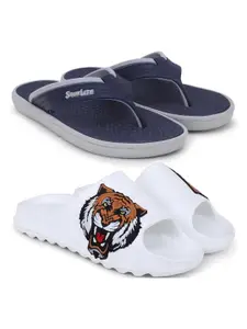 Pampy Angel Men Blue Flip Flops