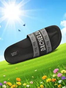 TRV Men Printed Sliders