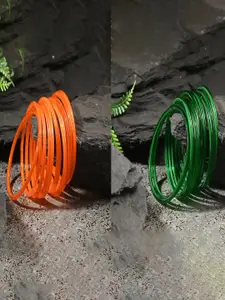 1ST TIME Women Orange Bangle