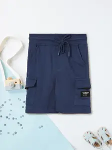 max Boys Regular Fit Cargo Shorts