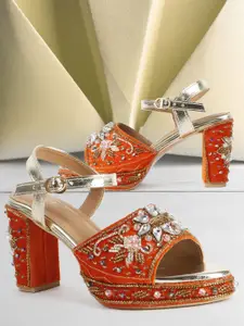 VENDOZ Women Block Heels Pumps