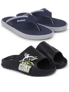 Pampy Angel Men Blue Flip Flops