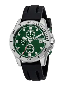 Roberto Cavalli Men Textured Dial & Straps Analogue Watch RC5G109P0015