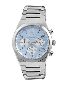 SEIKO Men Printed Stainless Steel Bracelet Style Straps Analogue Watch SSB459P1