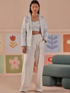 Sage by Mala Single-Breasted Blazer