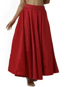 De Moza Flared Maxi Skirt