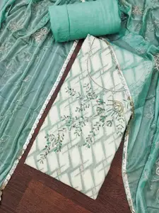 KIMISHA Printed Unstitched Dress Material