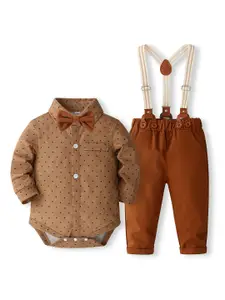 StyleCast x Revolte Boys Printed Shirt with Trousers