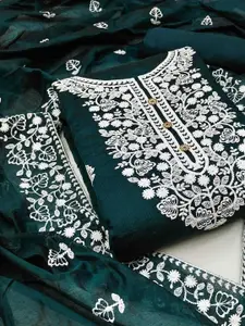 KIMISHA Embroidered Unstitched Dress Material