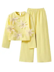 StyleCast x Revolte Girls Printed Top with Pyjamas