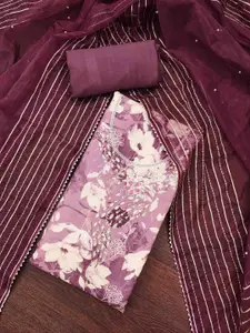 KIMISHA Printed Unstitched Dress Material