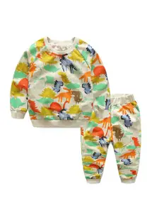 StyleCast x Revolte Boys Printed T-shirt with Trousers