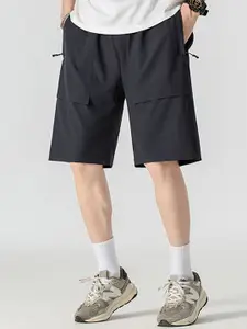 StyleCast x Revolte Men Relaxed Fit Mid-Rise Chino Shorts