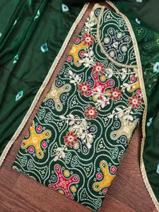 KIMISHA Printed Unstitched Dress Material