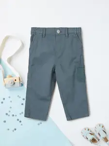 max Boys Striped Cargos Trousers