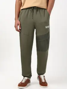 Bewakoof Men Winter Nasa Typography Oversized Fit Joggers
