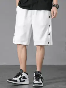 StyleCast x Revolte Men Mid Rise Regular Fit Slits Regular Shorts